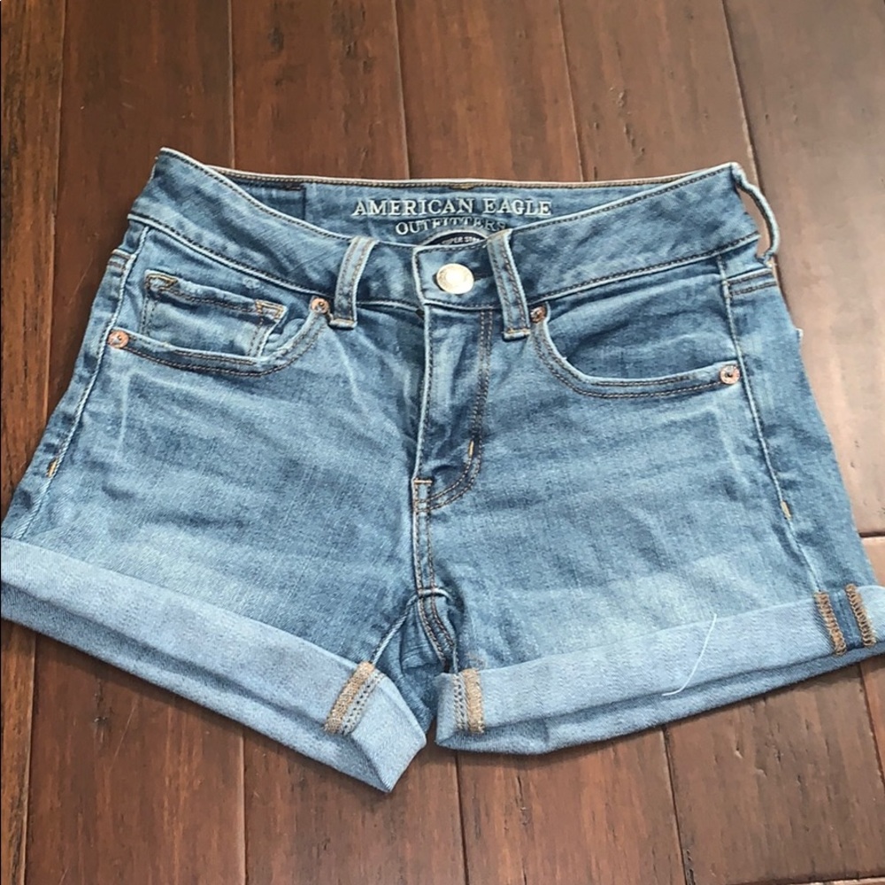 American Eagle: super super stretch